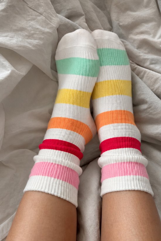 Happy Stripe Socks